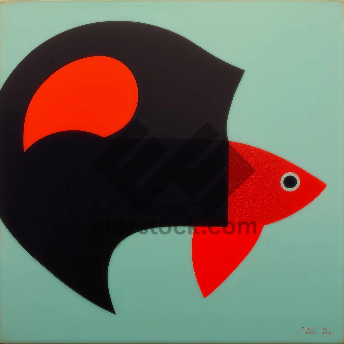 Picture of National Soccer Emblem Symbol with Flag and Umbrella