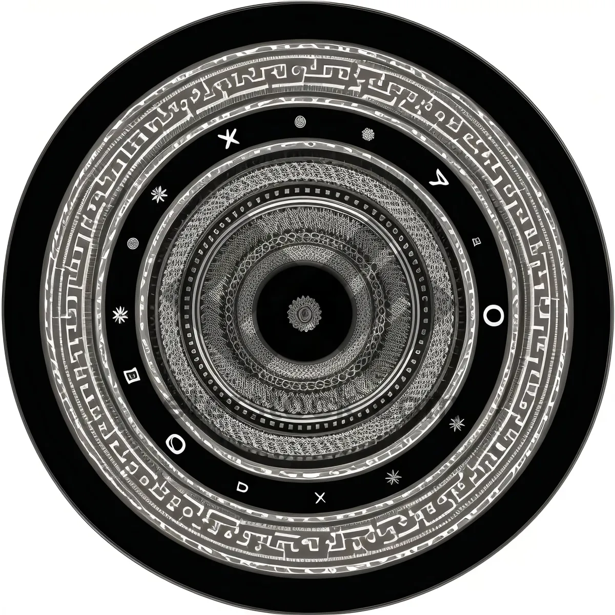 Picture of Revolutionary Hippie Circle Design Graphic