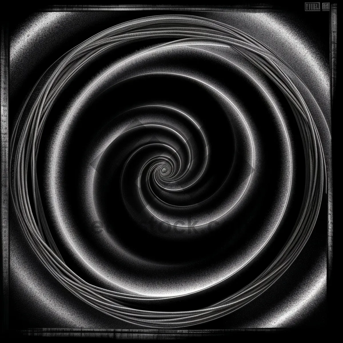 Picture of Abstract Geometric Fractal Motion Design