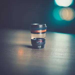 Roll Film and Photographic Equipment in Pill Bottle
