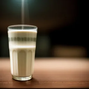 Creamy Cappuccino in a Glass.