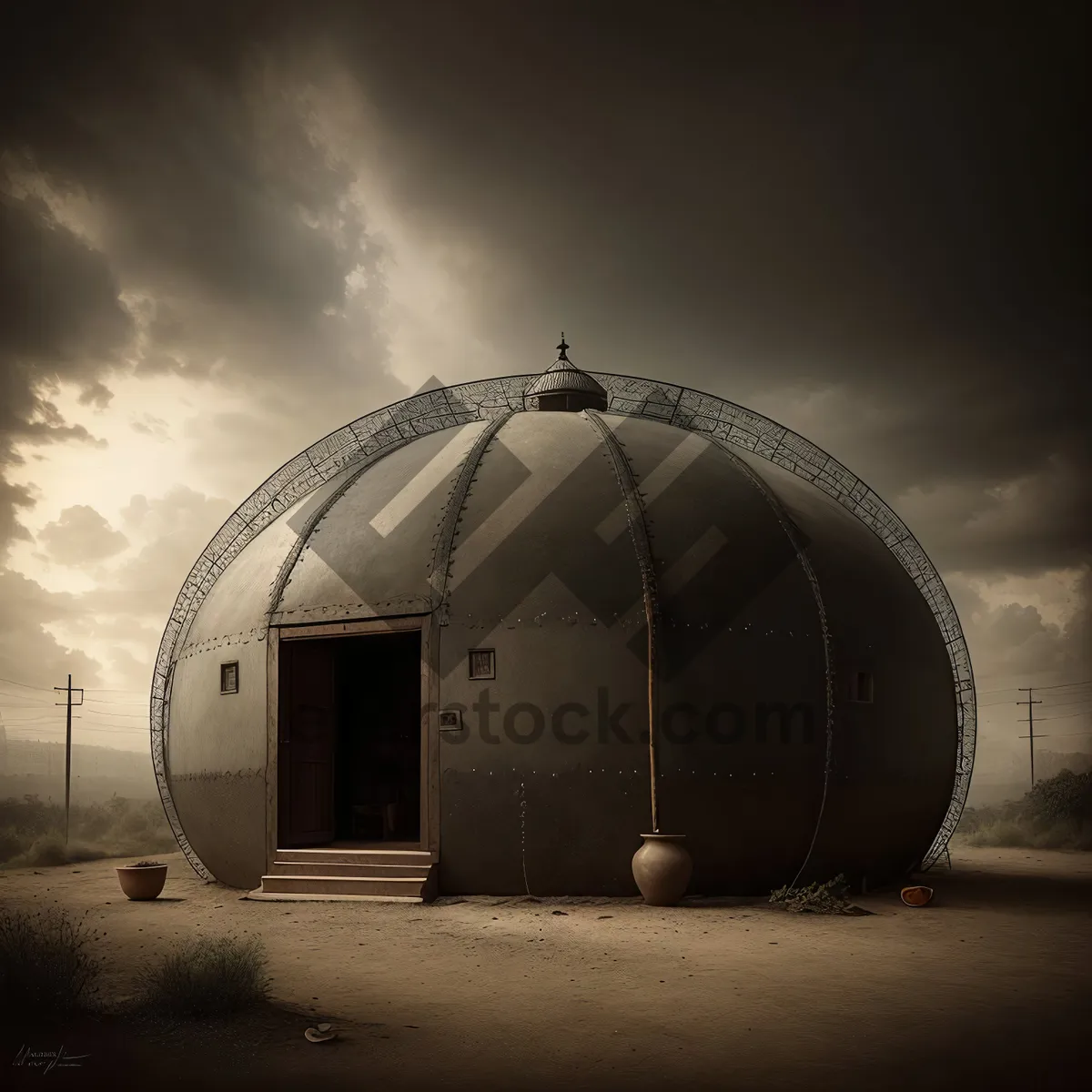 Picture of Starry Dome: Architectural Marvel for Skyward Travel