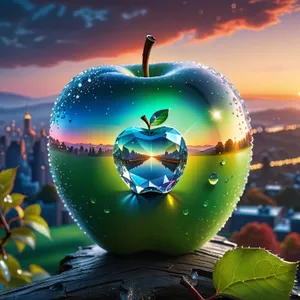 Juicy Granny Smith Apple, Healthy and Delicious Option