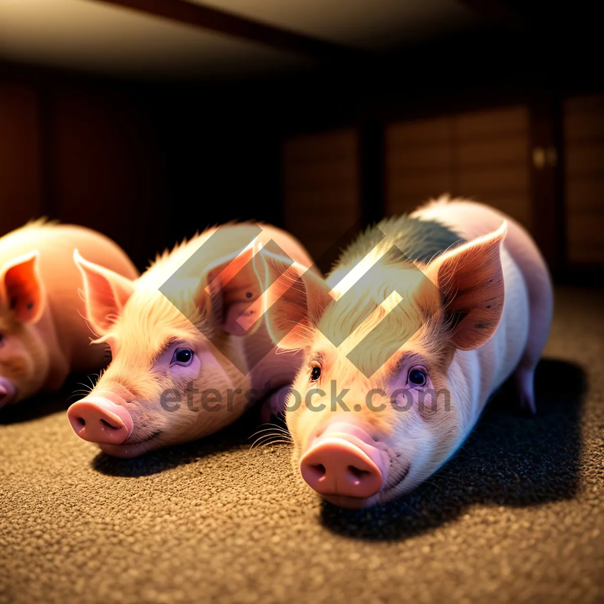 Picture of Pink Piggy Bank: Saving Swine for Financial Success