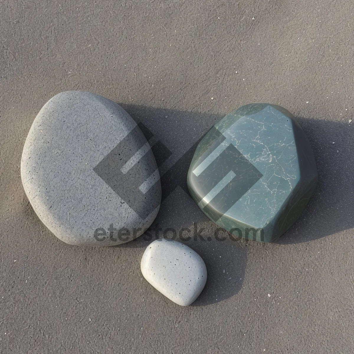 Picture of Tranquil Rock Stack for Serene Meditation Spa
