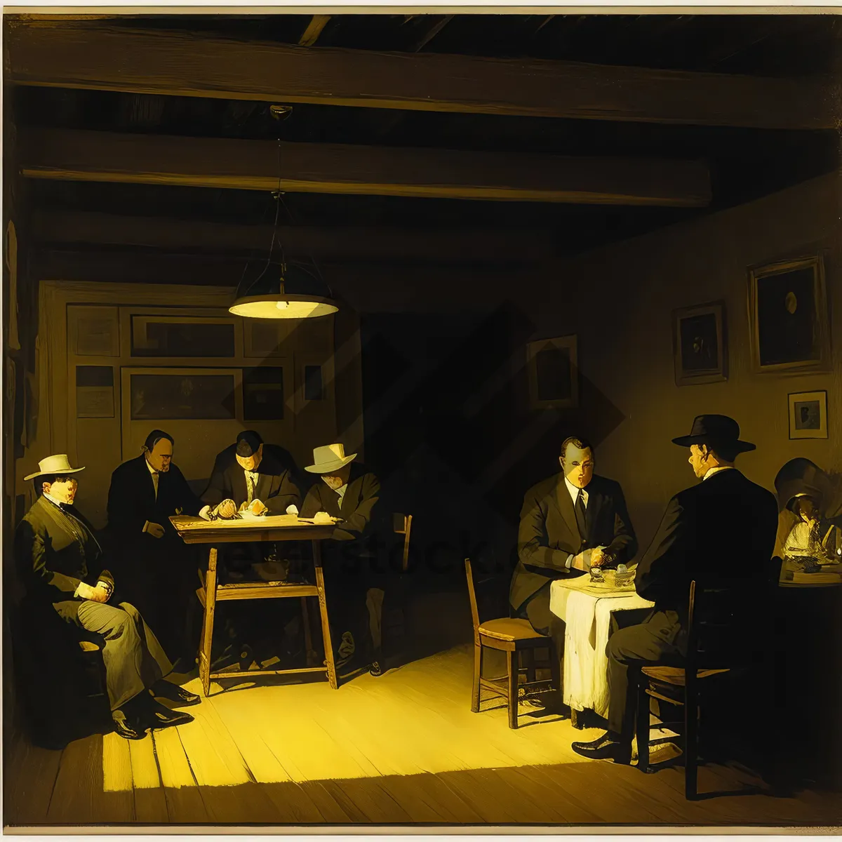 Picture of Professional business meeting in the office room.