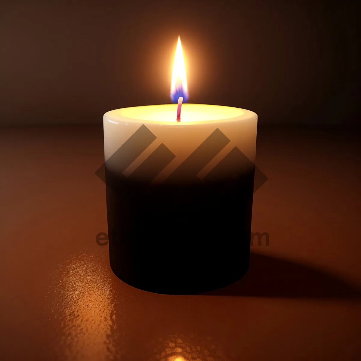 Picture of Calming Candlelight: A flickering flame for soothing relaxation.