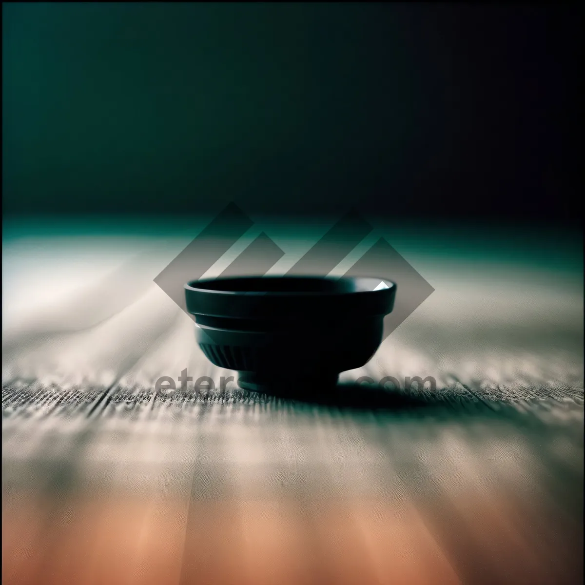 Picture of Japanese Spa Stone Bowl with Water Ripples