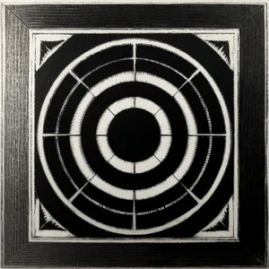Patterned Texture with Circular Device and Step Hole