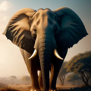 Majestic Wildlife: Elephant Safari Encounter