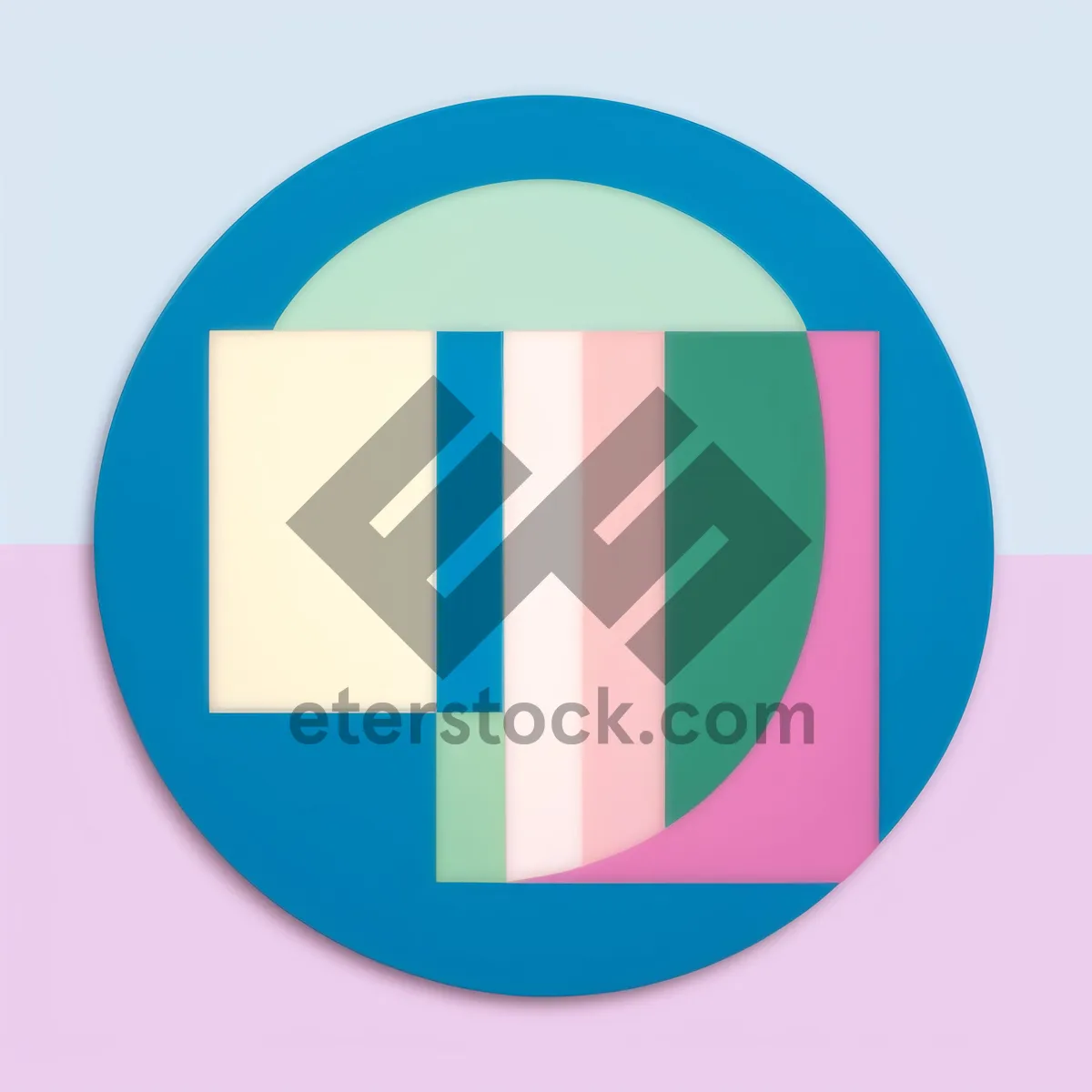 Picture of Web Button Set: Circular Glossy Business Icons