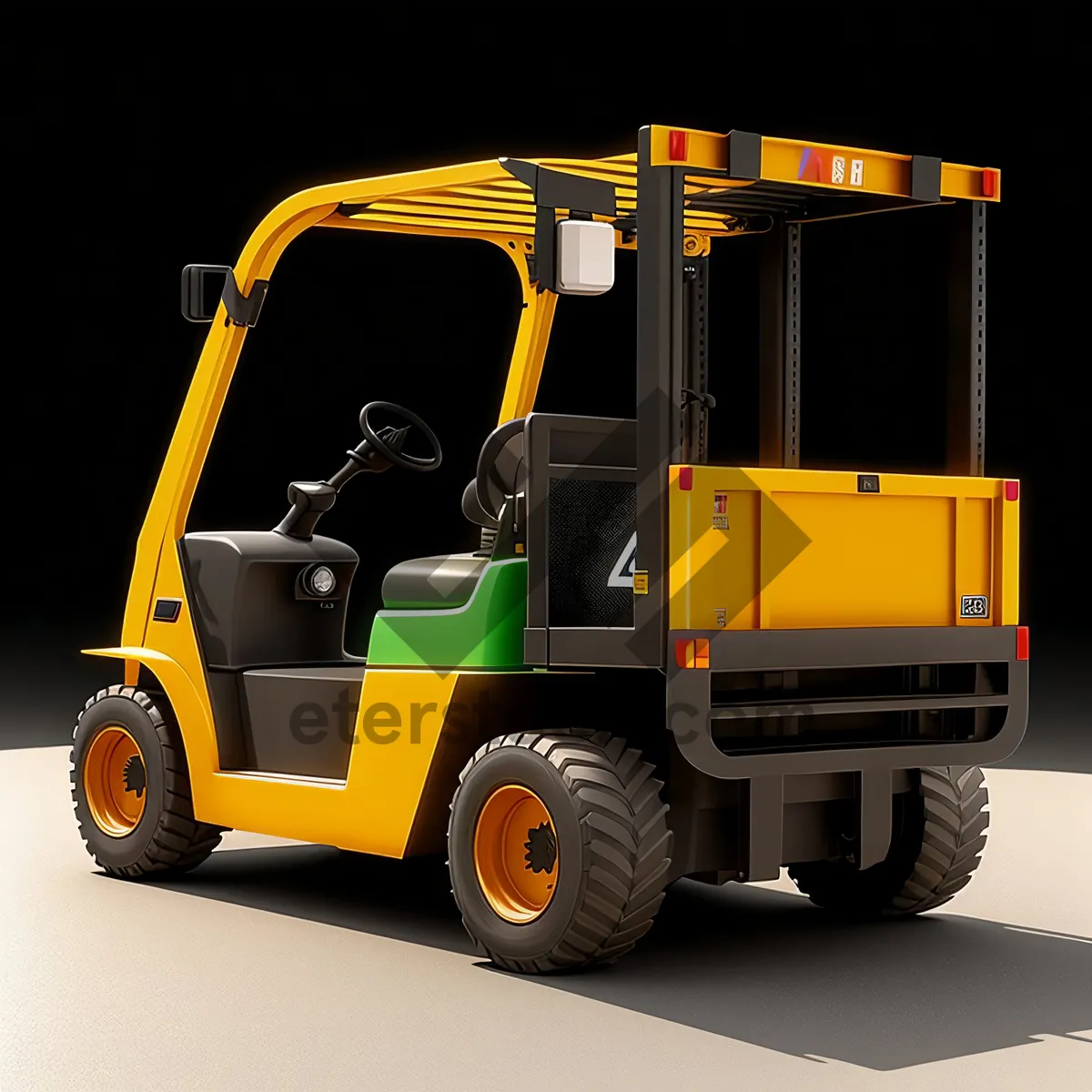 Picture of Industrial Transport: Heavy Duty Forklift Truck