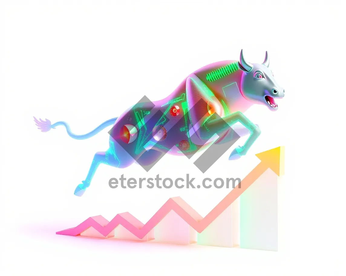 Picture of Creative Cartoon Design with Paper Confetti Art