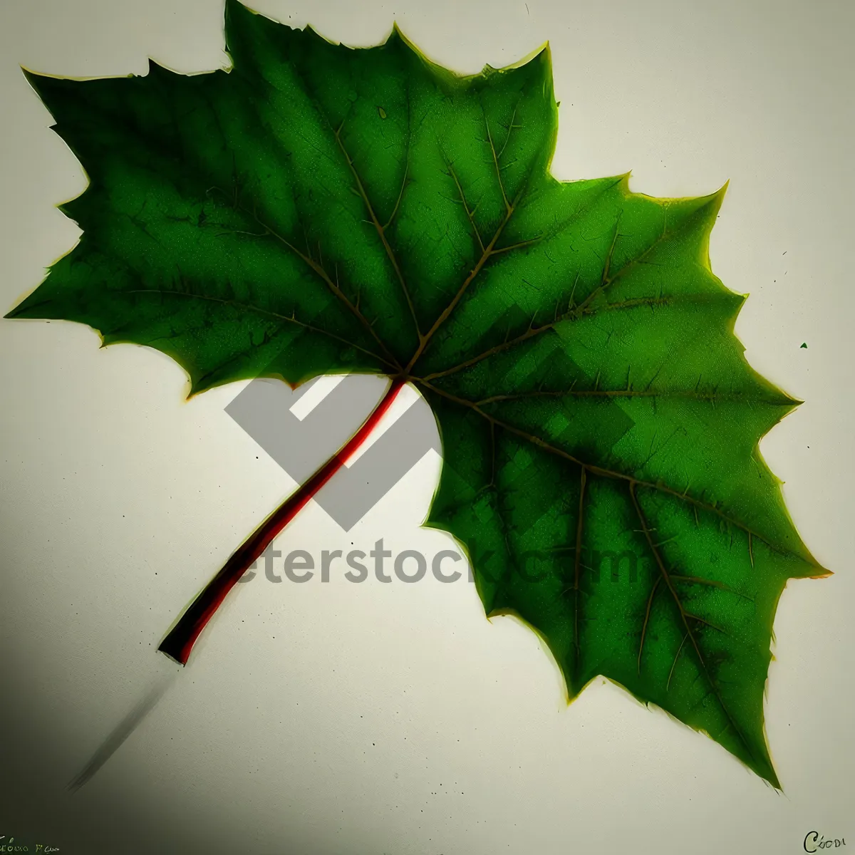 Picture of Vibrant Autumn Maple Leaf Canopy