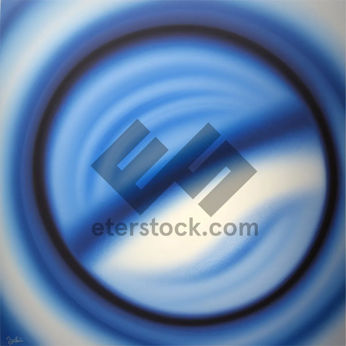 Picture of Abstract Futuristic Liquid Light Projection