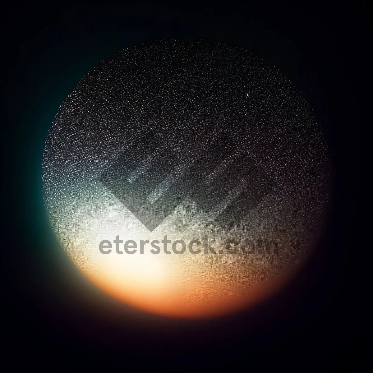 Picture of Moonlit Celestial Sphere in the Cosmos