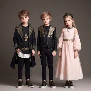 Smiling Business Team in Stylish Raincoats