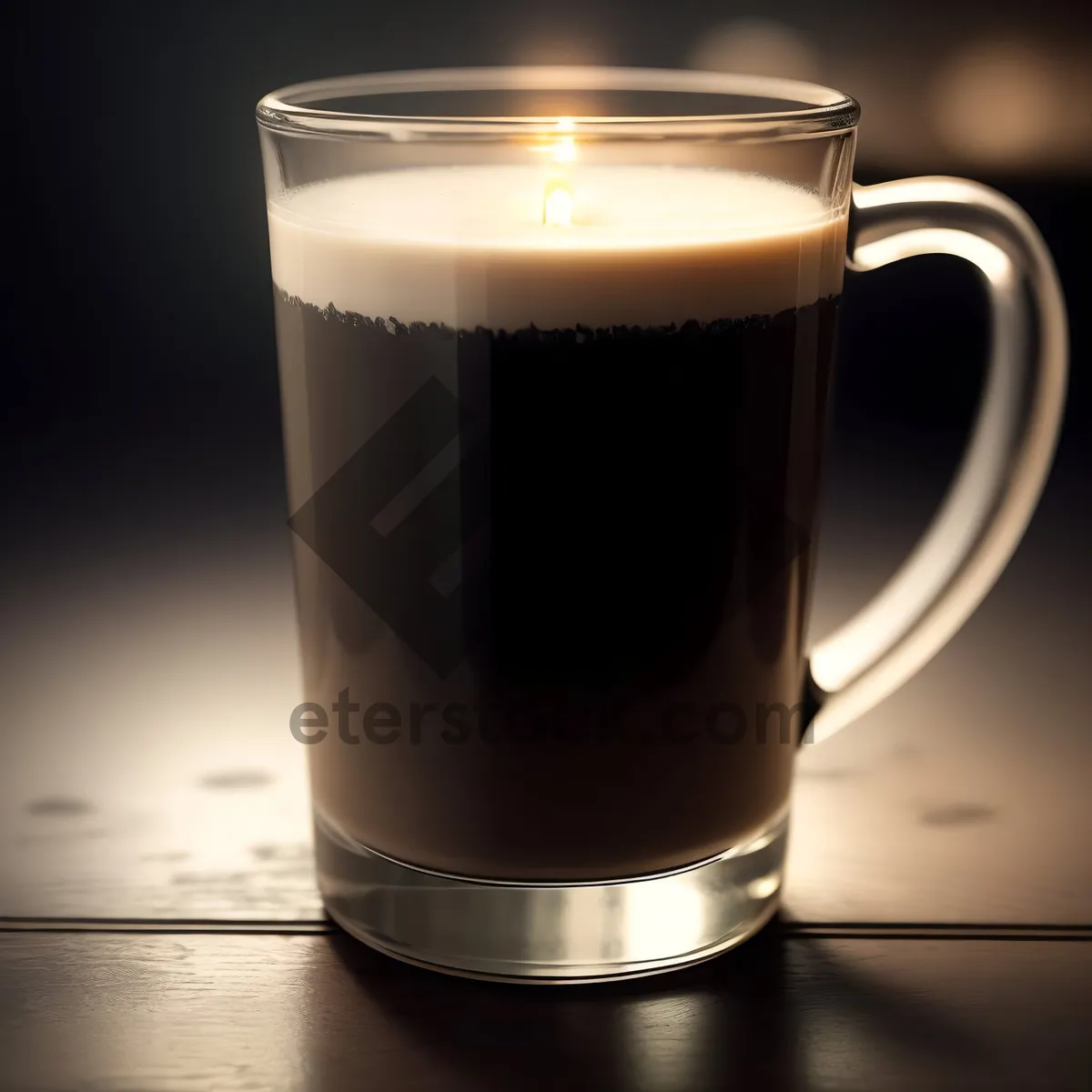 Picture of Morning Brew: A Hot, Frothy Espresso in a Mug