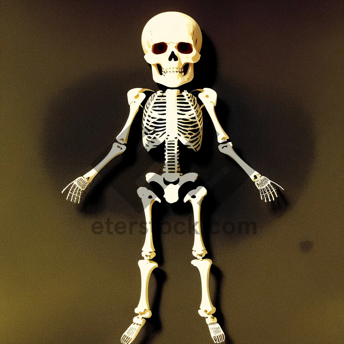 Picture of Spooky Skeleton Bust