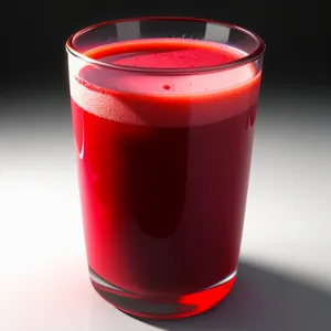 Cool Fruit Juice Refreshment in Glass