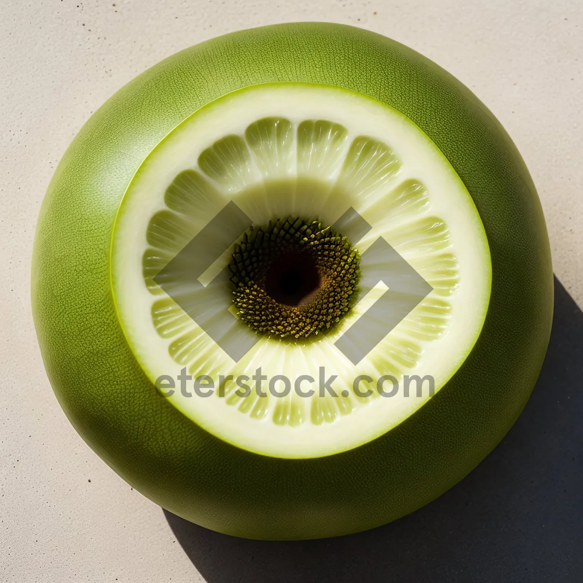 Picture of Vibrant Kiwi Fruit Slice - Juicy and Refreshing!