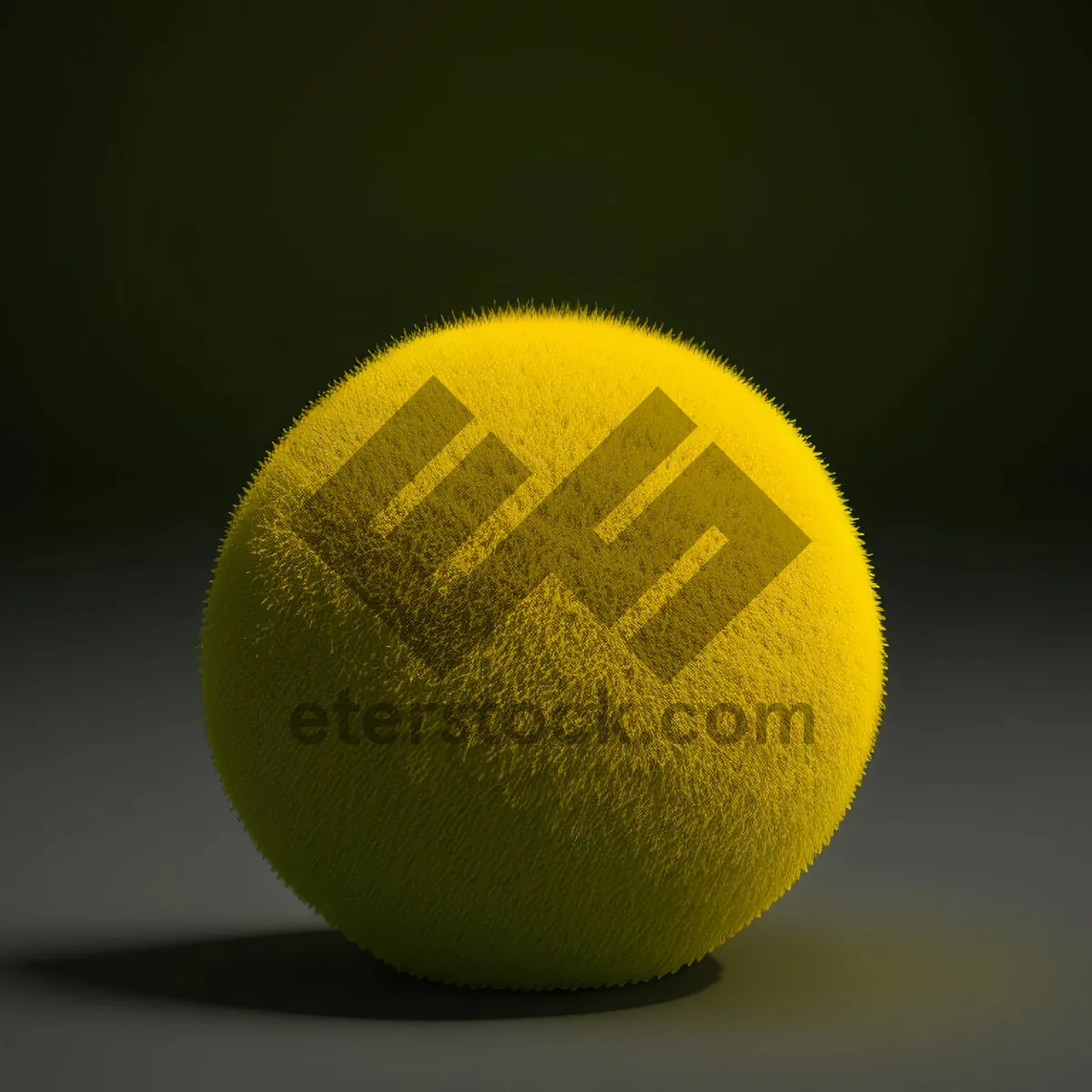 Picture of Playful Tennis Ball among Zesty Citrus