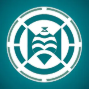 Round Web Icon Button Circle Symbol Design