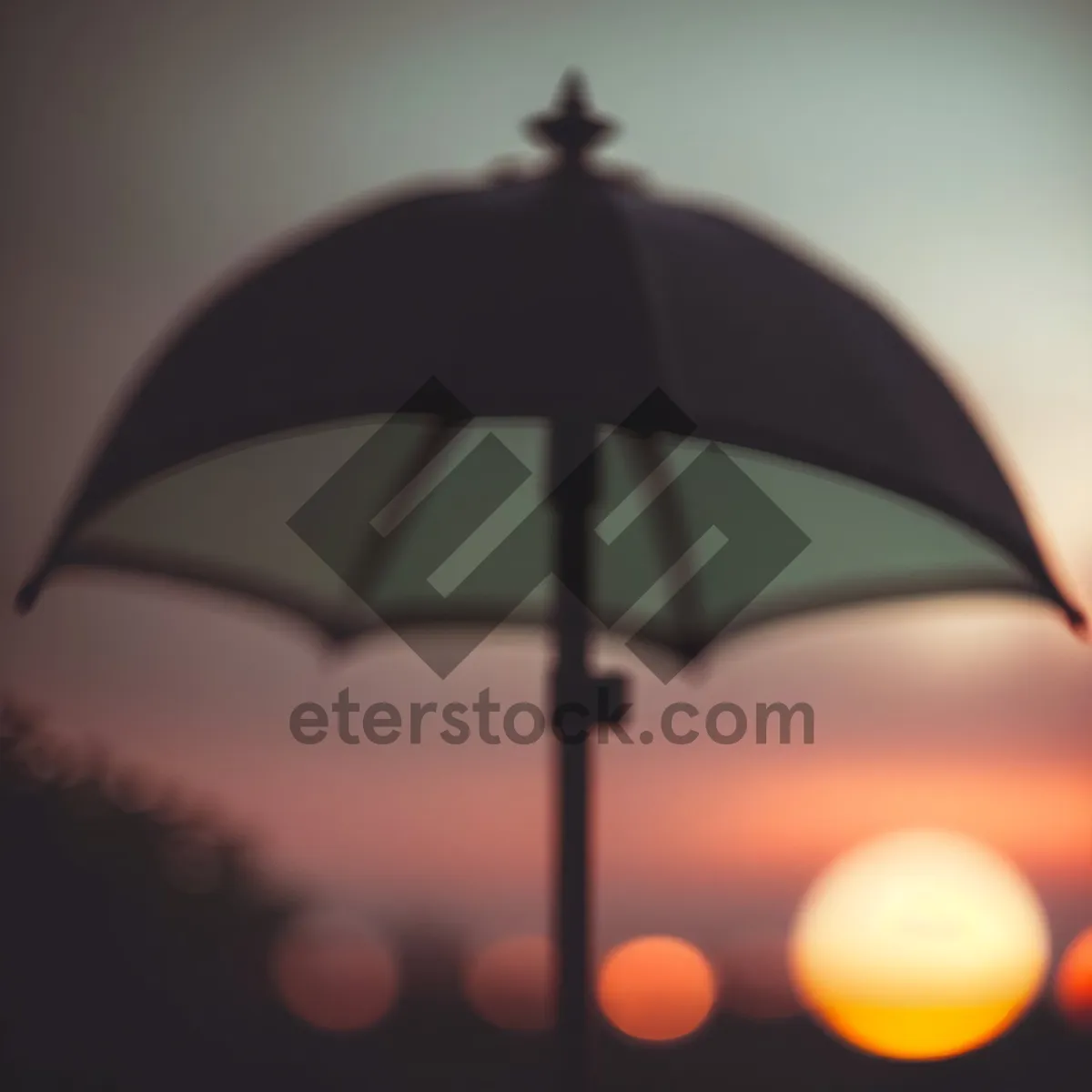 Picture of Protective Lampshade Umbrella for Rainy Weather
