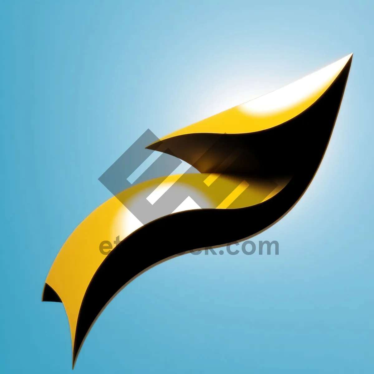 Picture of Moonlit Wave Art Graphic Icon Symbol