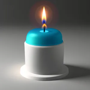 Sparkling Candle Glow