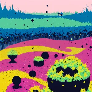 Watercolor Grunge Splash Design - Artful Liquid Texture