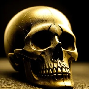 Pirate Skull Mask: Sinister Skeleton Costume Accessory