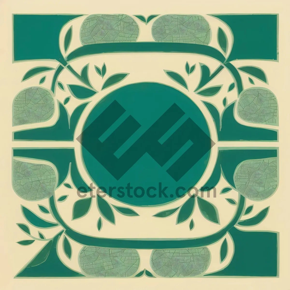 Picture of Vintage Floral Ornate Pattern Design