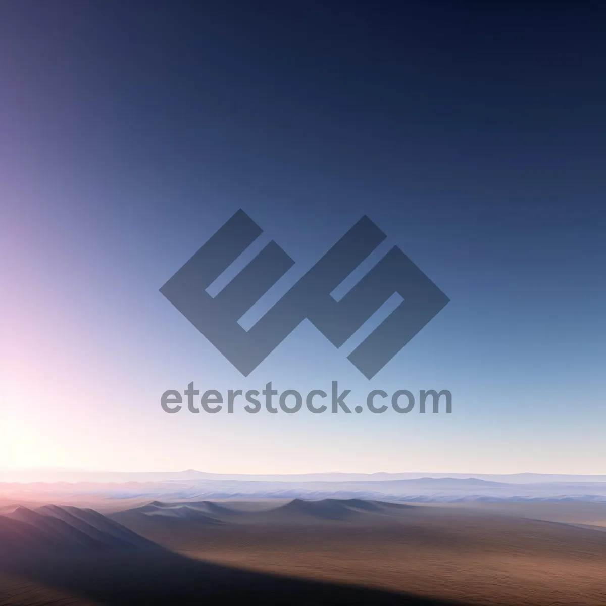Picture of Vibrant Summer Sunset Over Desert Dunes