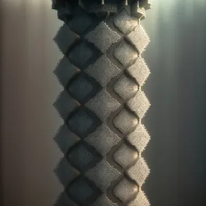 Explosive Minaret Column with Grenade Bomb