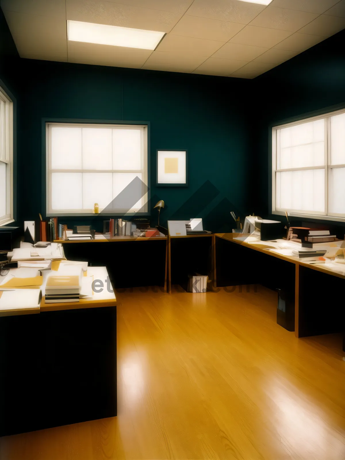 Picture of Modern interior design with luxury furniture and light.