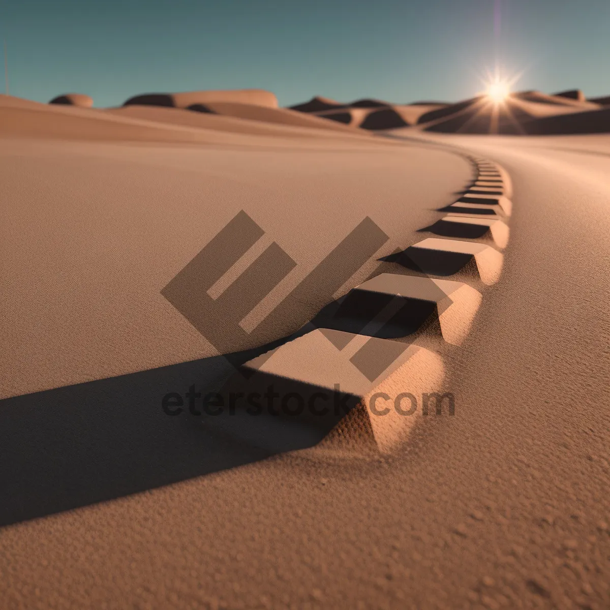 Picture of Sizzling Sahara: Majestic Dunes Under Moroccan Sun