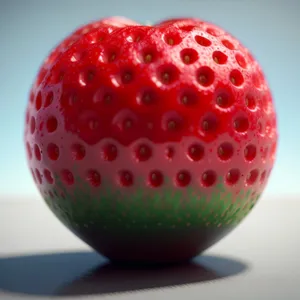 Juicy Strawberry Golf Ball: Fresh and Sweet!