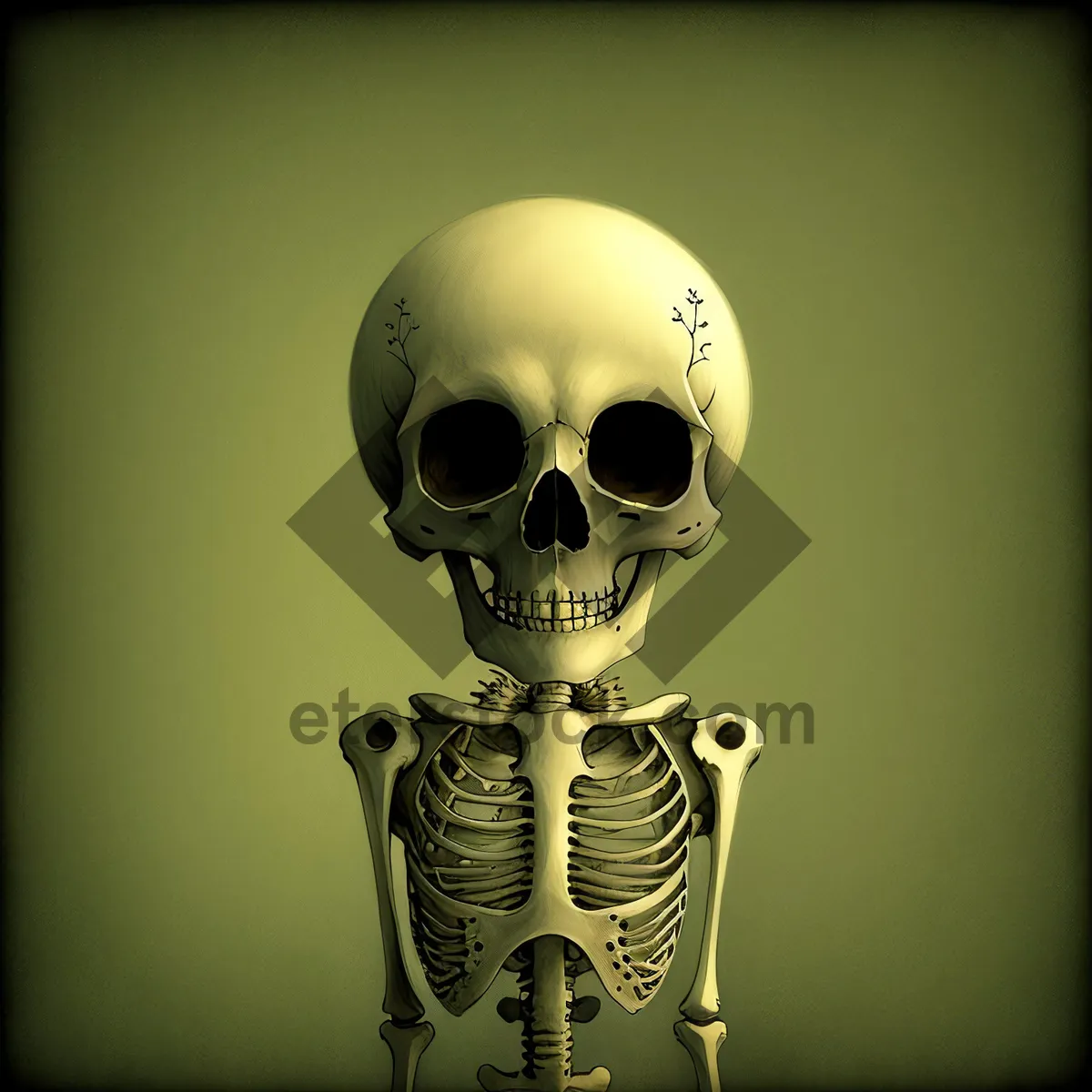 Picture of Spooky Skeleton Pirate - Bone-Chilling Conception