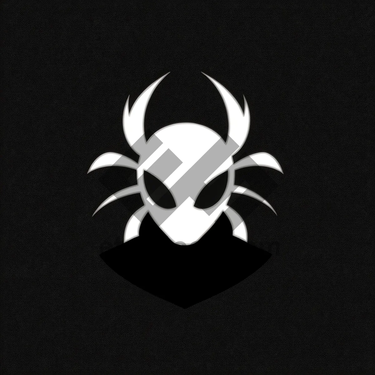 Picture of Black Heraldry Symbol Art Icon Design