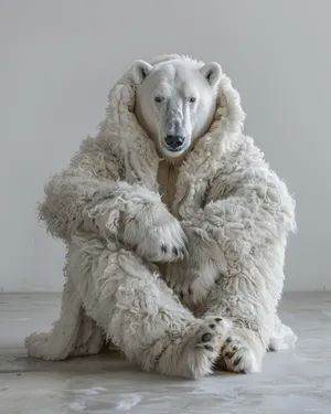 Adorable studio portrait of a cute sheepdog.