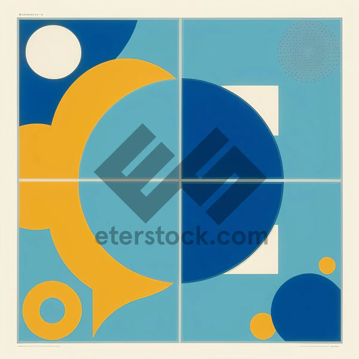 Picture of Artistic Graphic Symbol: Iconic Design Sign