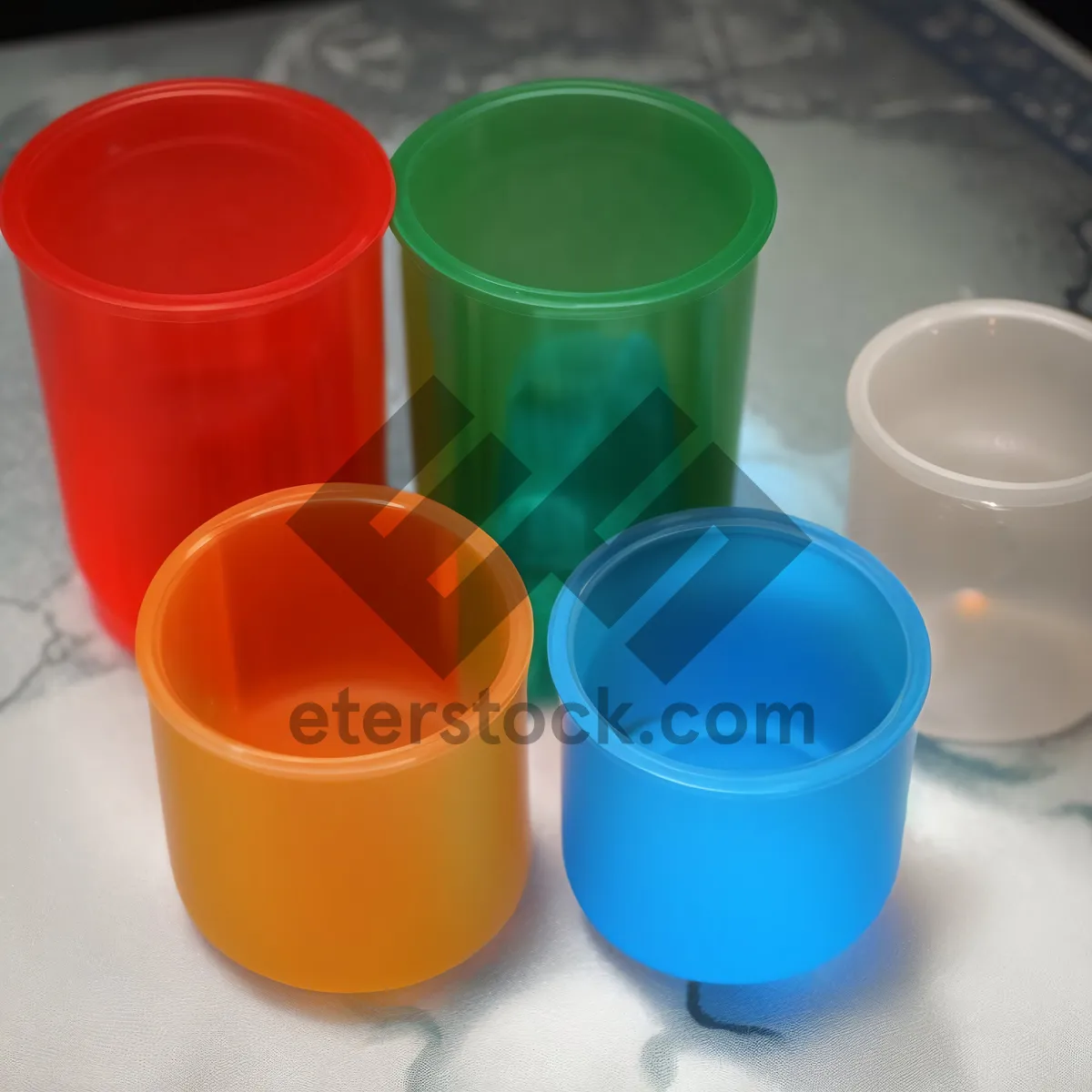 Picture of Tea Cup Glass Beverage Measure