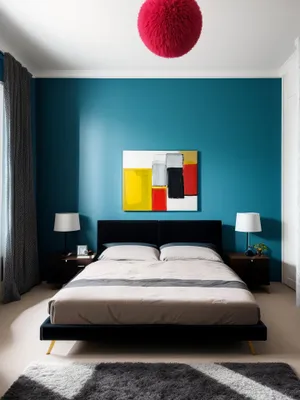 Modern Luxury Bedroom with Cozy Interior Design