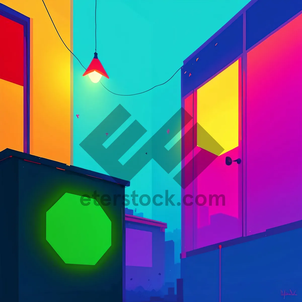 Picture of Plasma Light Modern Stationery Design