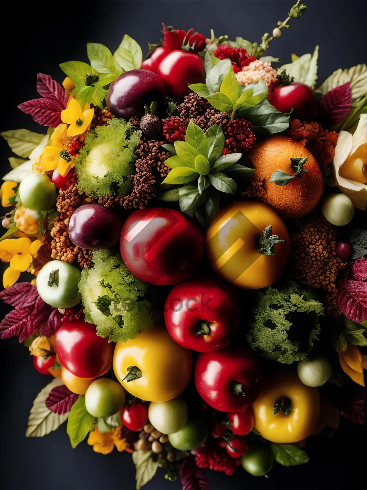 Picture of Fresh and Colorful Salad Delight