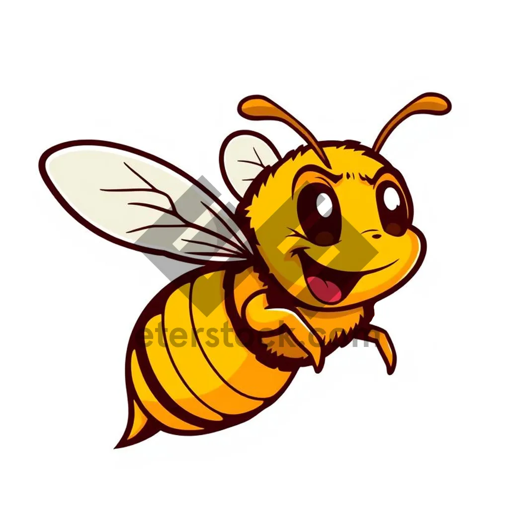 Picture of Cute Happy Cartoon Animal Drawing Smile Cheery Fun