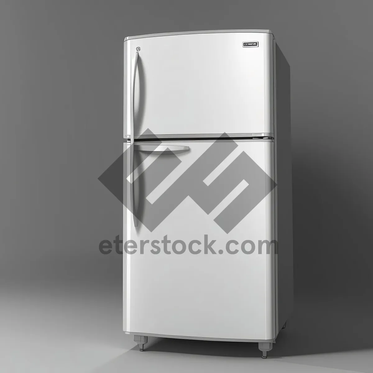 Picture of Modern White Goods Refrigerator Icon