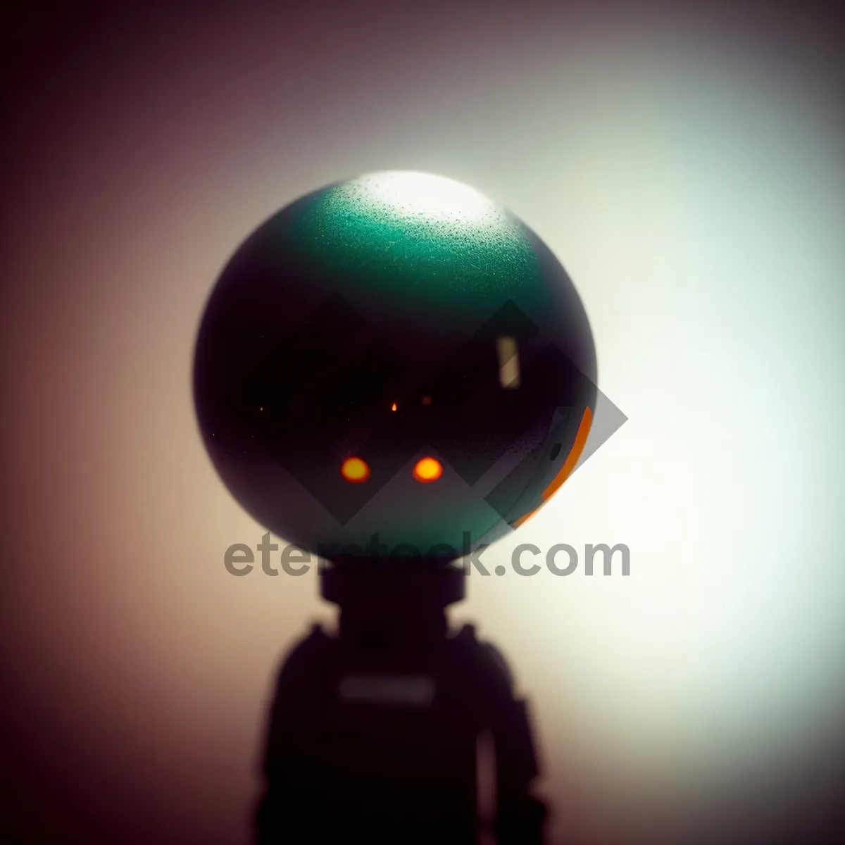 Picture of 3D Man with Lamp and Gearshift