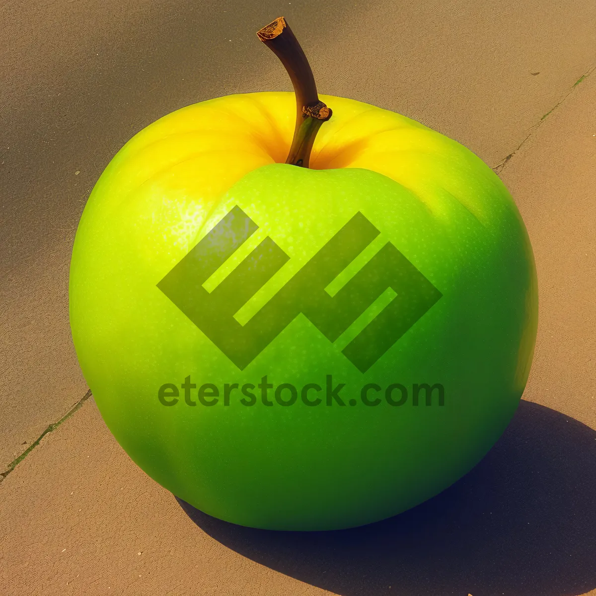 Picture of Juicy Granny Smith Apple - Fresh and Healthy Snack